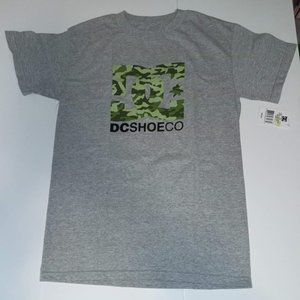 DC Shoes Boys Camo Graphic Design Short Sleeve T-Shirt